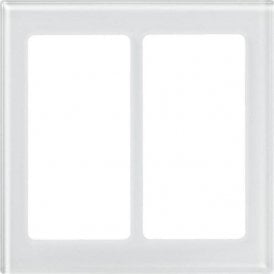 Lutron Pico Wall  Faceplate 2 Gang Wireless Dual Opening Glass