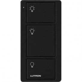 Lutron Pico Zone Remote 3 Button Keypad Black
