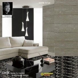 Mantra Zack M0770 Satin Nickel Three Light Pendant