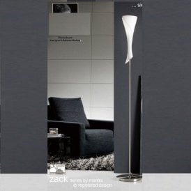 Mantra Zack M0775 Satin Nickel Single Light Floor Lamp
