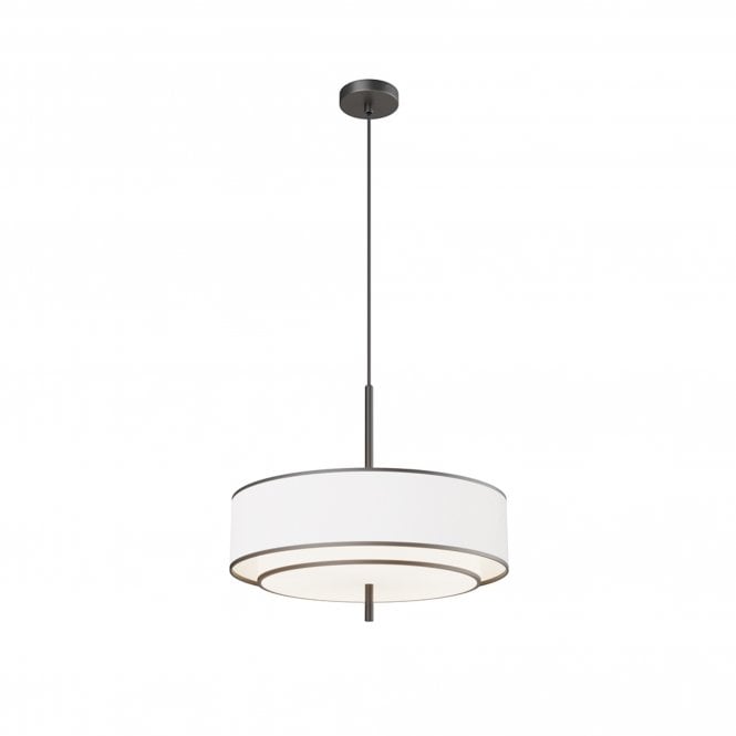  Bergamo Pendant Light, Black & White