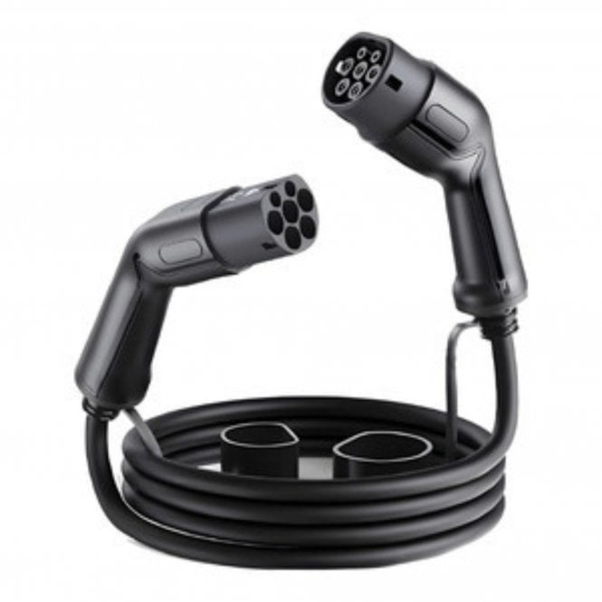 myenergi Zappi 7.5m Type 2 EV Charging Cable for Untethered Zappi, 7kW, Black