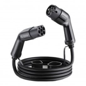 myenergi Zappi 7.5m Type 2 EV Charging Cable for Untethered Zappi, 7kW, Black
