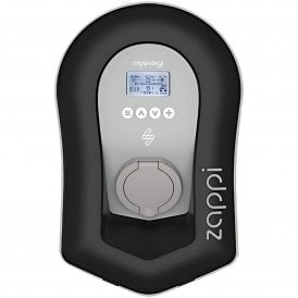 myenergi Zappi EV Charger 7KW 22W Multiphase, Black