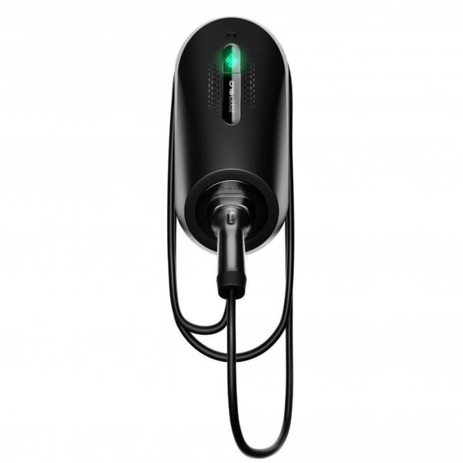 myenergi ZAPPI GLO EV Charger, 7kw Black Tethered