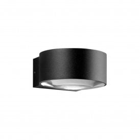 Orbit Exterior Wall Light Black