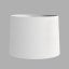Astro Tapered Drum White Fabric Shade