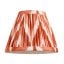 Zigzag 16cm Tapered Fabric Shade, Apricot