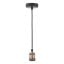 Dar Waco 1 Light E27 Suspension, Antique Copper