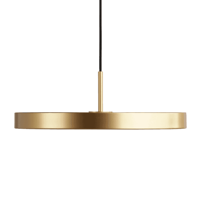 Umage Asteria Plus Pendant Light, Medium, Brass Top