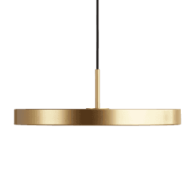 Umage Asteria Plus Pendant Light, Medium, Brass Top