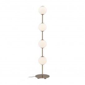 Umage Audrey Four Globe Floor Lamp, Brass