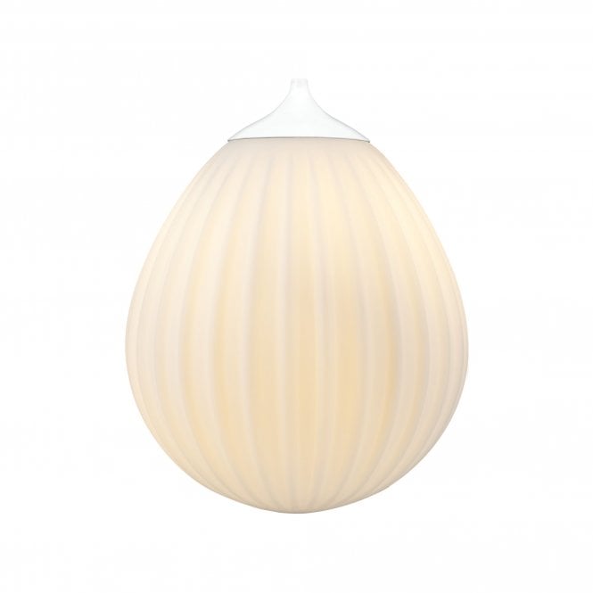 Umage Medium Around The World Pendant Lampshade with White Metal Top