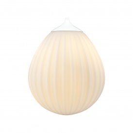 Umage Medium Around The World Pendant Lampshade with White Metal Top