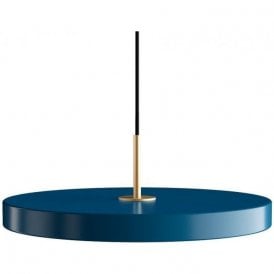 Umage Medium Asteria Pendant Petrol Blue