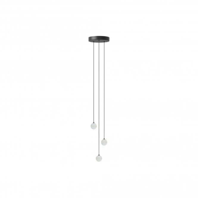 Umage Rosette Mini, Cluster/3 Cord Set, Black