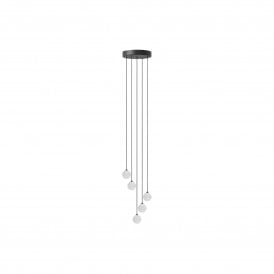 Umage Rosette Mini, Cluster/5 Cord Set, Black