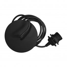 Umage Rosette, Single Cord Set, Black