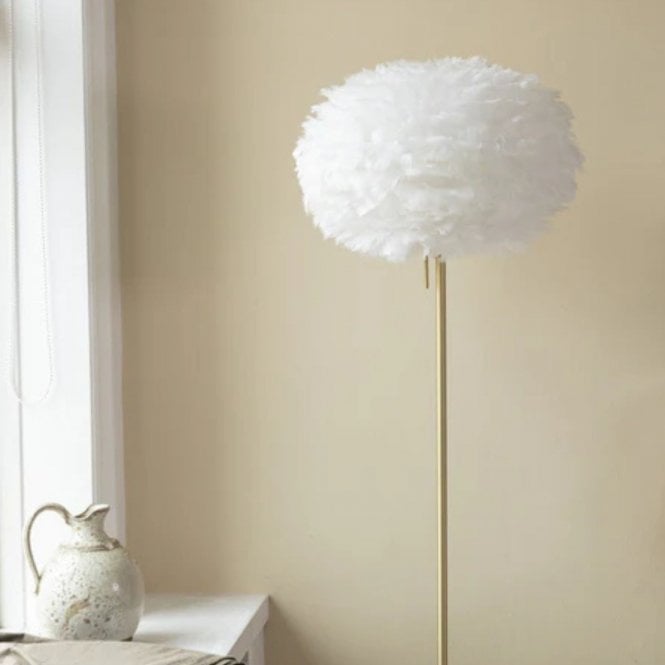Umage Santé Floor Lamp, Brushed Brass