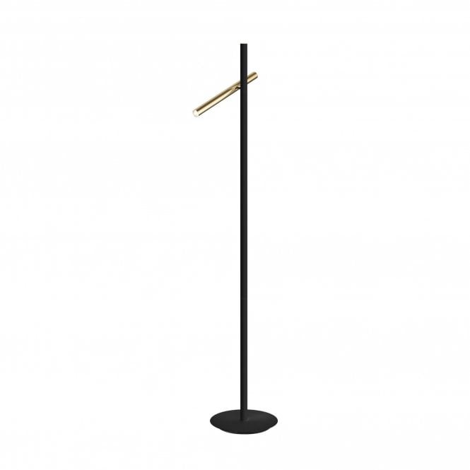 Varas Floor Lamp 2 Lamps, Gold/Black