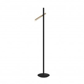 Varas Floor Lamp 2 Lamps, Gold/Black