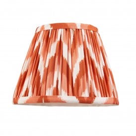 Zigzag 20cm Tapered Fabric Shade, Apricot